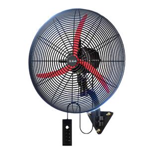 长城工业风扇挂壁扇强力工厂车间机械式摇头墙壁式大功率牛角壁扇