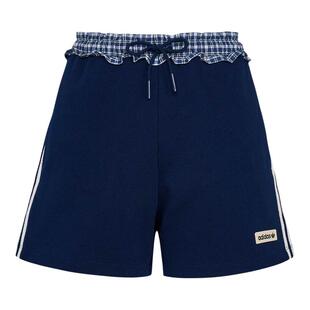 【自营】Adidas Original阿迪三叶草女子针织运动休闲短裤KU9394