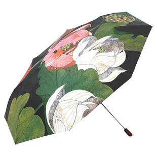 天堂伞官方旗舰店正品双层防晒高端雨伞小巧便捷五折遮阳伞女士