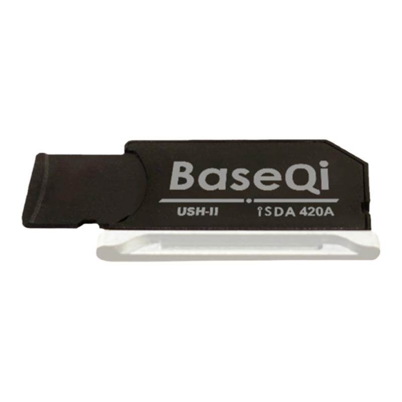 BaseQi苹果MacBookPro2021/2022系列铝合金神隐转接卡microSD卡套