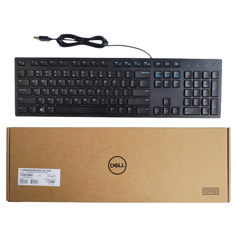 Dell戴尔KB216有线巧克键盘