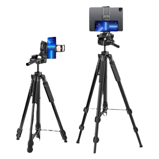 平板支架ipad桌面落地床上多功能适用于ipad pro手机ipad二合一支架可伸缩懒人便携三角架吃鸡支架托