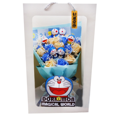 叮当猫玩偶卡通花束生日礼物