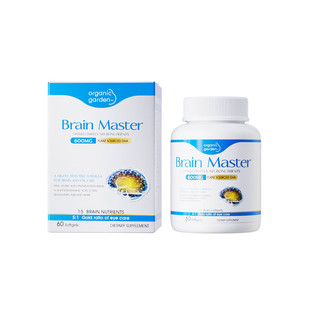 【自营】OG聪慧星藻油DHA记忆力儿童脑黄金少年高中学生神经酸30