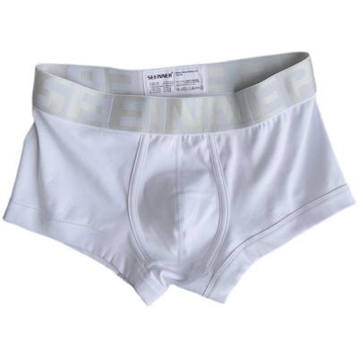 男士平角内裤日系纯棉舒适透气