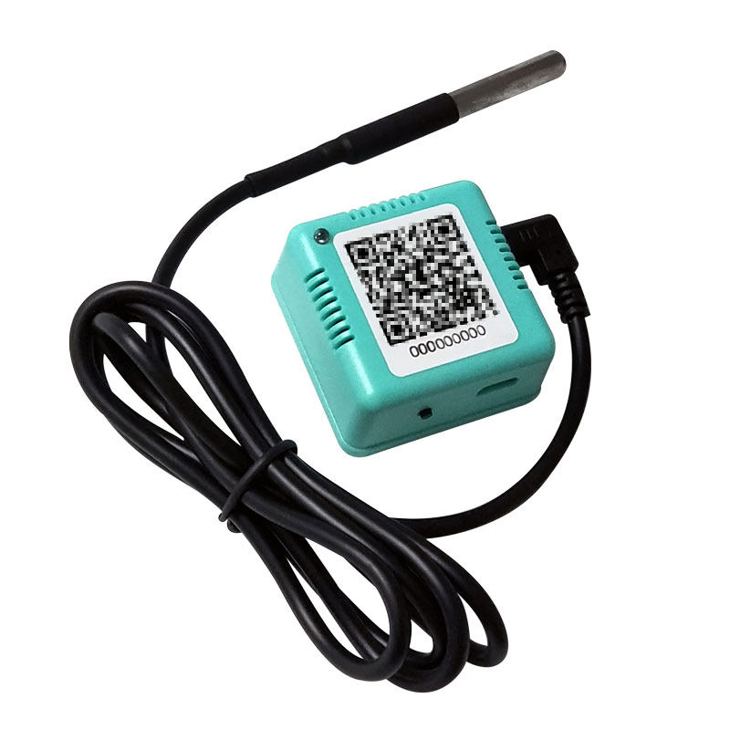 绿刻度WiFi无线鱼缸温度计湿度冰箱多路监测仪远程监控水温报警器