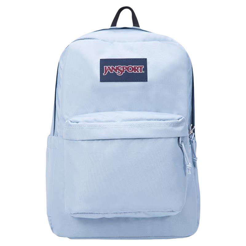 小清新风校园雾霾蓝双肩包