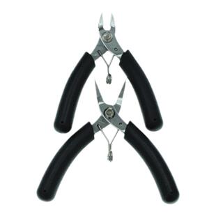 精品小不锈钢无齿精细尖嘴钳圆嘴斜剪手工绕饰品diy珠宝工具钳子