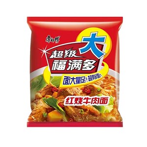 超级福满多红烧牛肉面