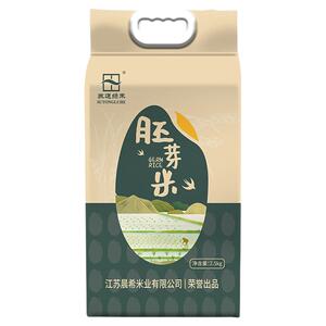 苏通绿禾香米！南粳46胚芽米大米