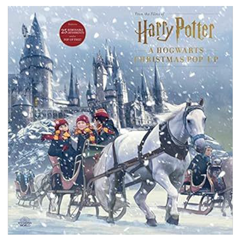 现货 英文原版 哈利·波特：霍格沃茨圣诞倒计时日历 Harry Potter: A Hogwarts Christmas Pop-Up (Advent Calendar)
