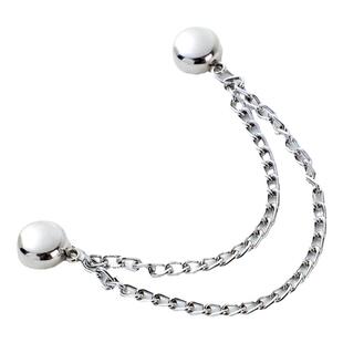 调节链条磁吸扣裤脚固定夹挽边裤腿防拖地收口器裤子长了改短神器