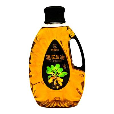 醇油坊黑花生食用油古法压榨