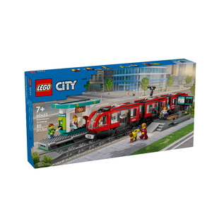 【自营】LEGO乐高60423城市系列都市有轨电车男女孩拼搭积木儿童