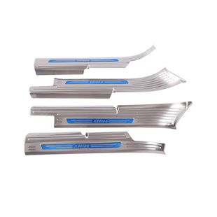 斯柯达柯迪亚克门槛条迎宾踏板科迪亚克GT内饰改装饰不锈钢后护板