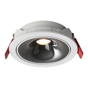 超薄防眩光射灯窄边嵌入式暗装天花灯无主灯客厅家用矮款极薄筒灯