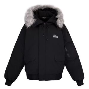 美式复古情侣宽松工装派克服外套