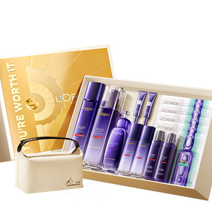 欧莱雅第二代玻色因水乳套装礼物修护保湿补水紧致敏感肌护肤品B