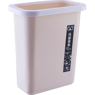 无盖杂物篮可挂式收纳塑料垃圾桶