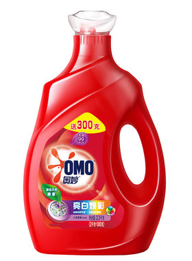 奥妙天然酵素洗衣液瓶水清莲香