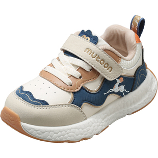 牧童|敦煌博物馆联名儿童运动鞋春秋新款男童轻便减震女童跑步鞋