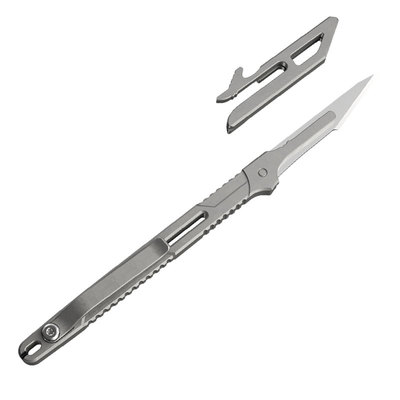 奈特科尔钛合金随身折叠美工刀