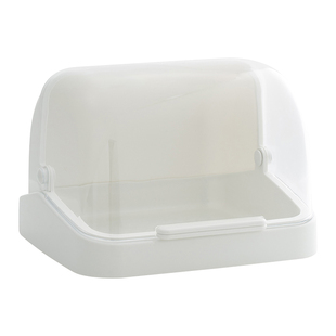 日本进口asvel儿童奶瓶杯子收纳盒带盖防尘箱宝宝婴儿餐具整理盒