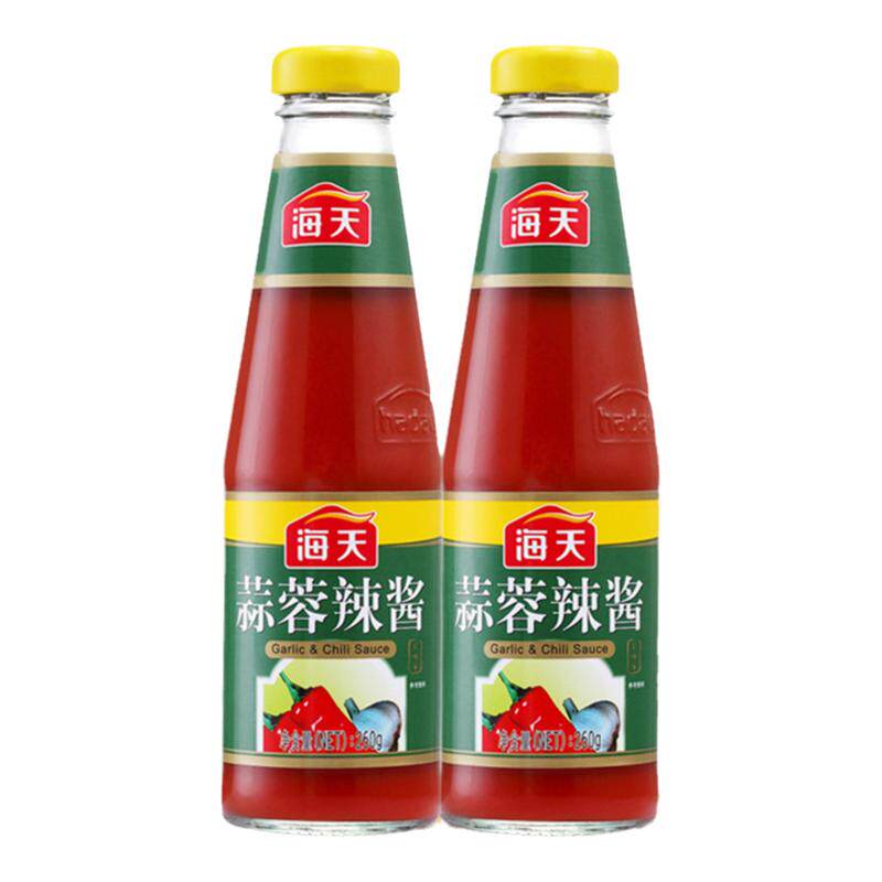 海天蒜蓉辣酱260g小瓶装东北韩式