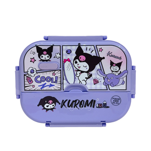 新款酷乐米316不锈钢饭盒儿童小学生上学专用餐盒便当盒分隔餐盘