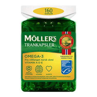 深海鳕鱼肝油mollers欧米伽3