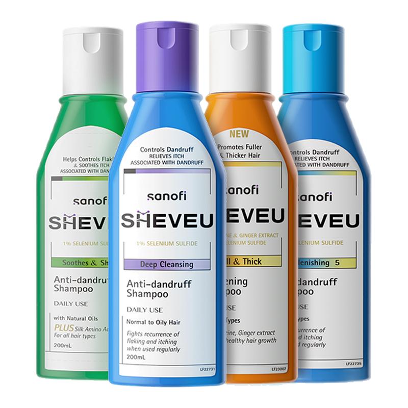澳洲SHEVEU赛逸去屑洗发水男女