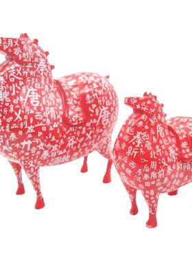 西安东西唐富贵系列长安马摆件家居摆设装饰品创意礼品树脂工艺品