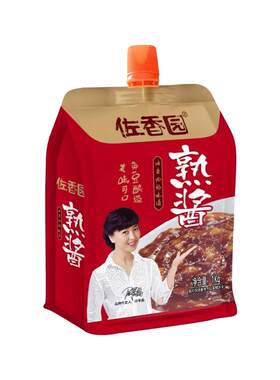 佐香园熟酱1kg*2袋家用