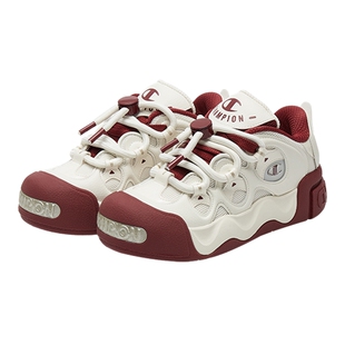 Champion冠军膨膨甜甜圈面包鞋板鞋25年冬季运动鞋