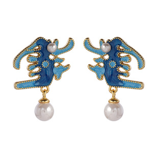 中国国家博物馆镀金点翠鸟架步摇首饰耳环项链手链戒指送生日礼物