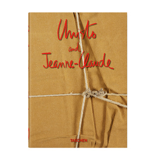 【现货】TASCHEN[45周年纪念版] 克里斯托和让娜-克劳德夫妇 Christo And Jeanne-Claude 英文原版进口图书现当代艺术画册 可单拍