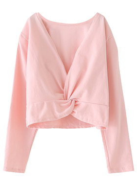 舞蹈服儿童女秋冬练功服外套披肩