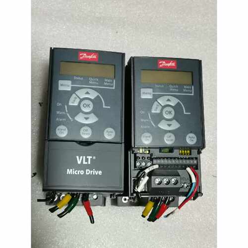 溢价-备用电箱所两个丹佛斯FC-051PK75T4E20H变频器