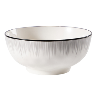 大号汤碗家用2025新款陶瓷汤盆简约现代8寸汤面碗高级感个人专用