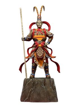 铜师傅黄铜中式大圣铜摆件美猴王