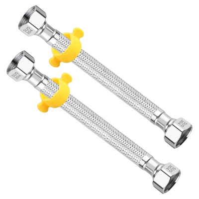 家用4分进水软管上水管金属编织