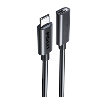 品胜适用苹果typec接口公转母口USB转tpc延长线iphone17/16/15手机tpc充电线加长100W数据线行车记录仪电源线