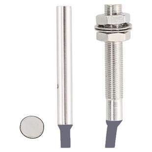 微小型M4M5M6M8霍尔接近开关感应磁性传感器磁铁感应开关24V电流