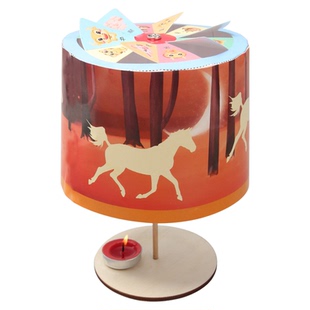 diy自制跑走马灯儿童科学做实验套装科技制作手工材料小学生创意