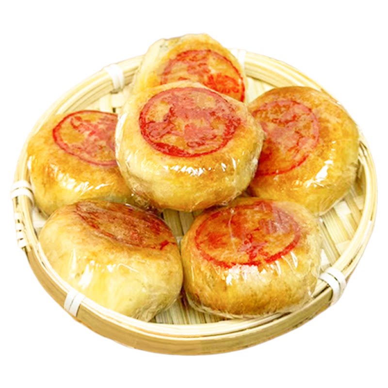 潮汕特产乌豆沙酥饼汕头双烹捞饼绿豆沙饼手工糕点小吃鸭屎香饼