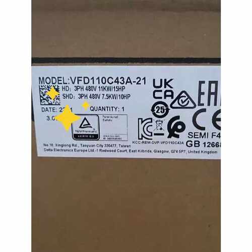 台达变频器 VFD110C43A-21议价