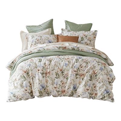 HarborHouse全棉贡缎印花床笠床单四件套纯棉2025新款床品Herbal