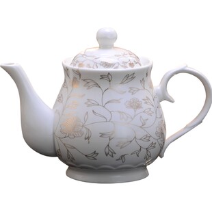 茶壶陶瓷家用泡茶大容量瓷茶壶大号单壶紫砂壶水壶套装泡茶壶茶具