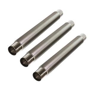 强排直排烟道式燃气煤气热水器排烟管家用天然气不锈钢波纹排气管