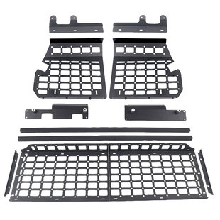 适用丰田霸道LC120尾箱收纳整理隔层改装配件后备箱拓展置物架